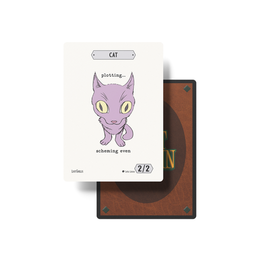 Cat 2/2 "Plotting" Token
