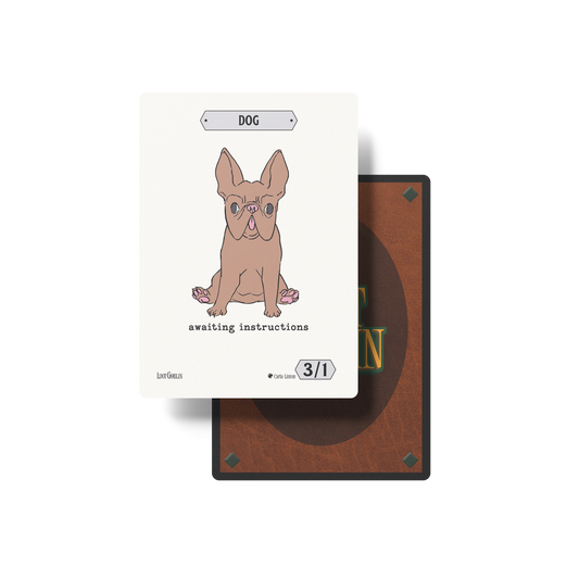 Dog 3/1 "Awaiting Instructions" Token