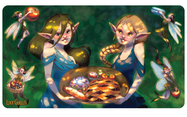 Forest Elves - Stitched Edge Premium Mat