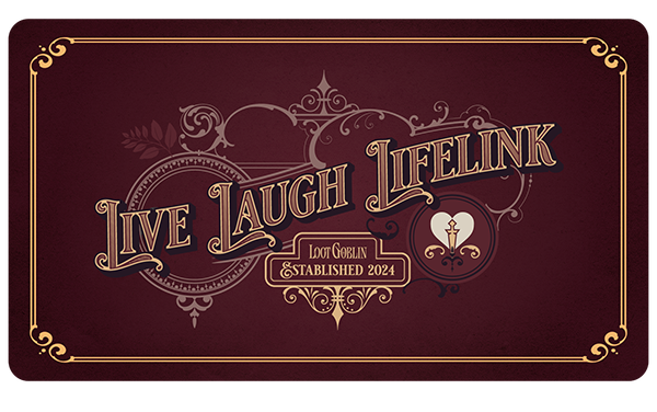 Live, Laugh, Lifelink - Stitched Edge Premium Mat