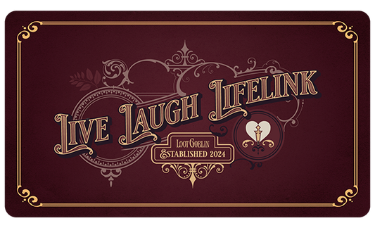 Live, Laugh, Lifelink - Stitched Edge Premium Mat