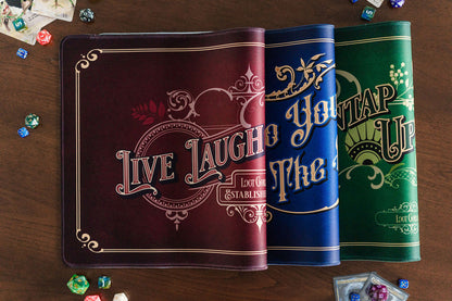 Slogan Trio - Premium Stitched Edge Playmat 3 pack