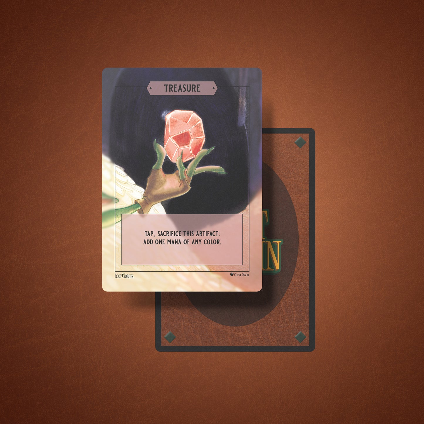 Loot Goblin Token Pack #1 - Goblin, Monarch, Treasure, Rat