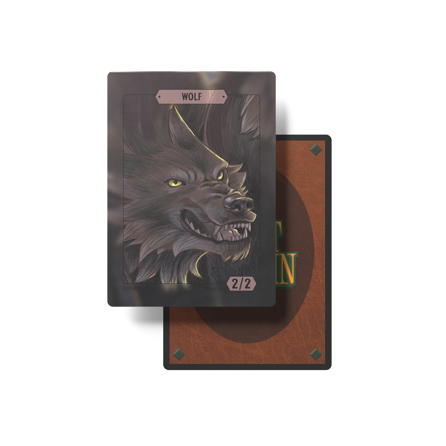 Wolf 2/2 Token #2